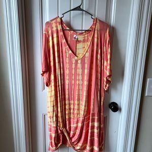 Curvy Boutique Tie-Dye Tunic
